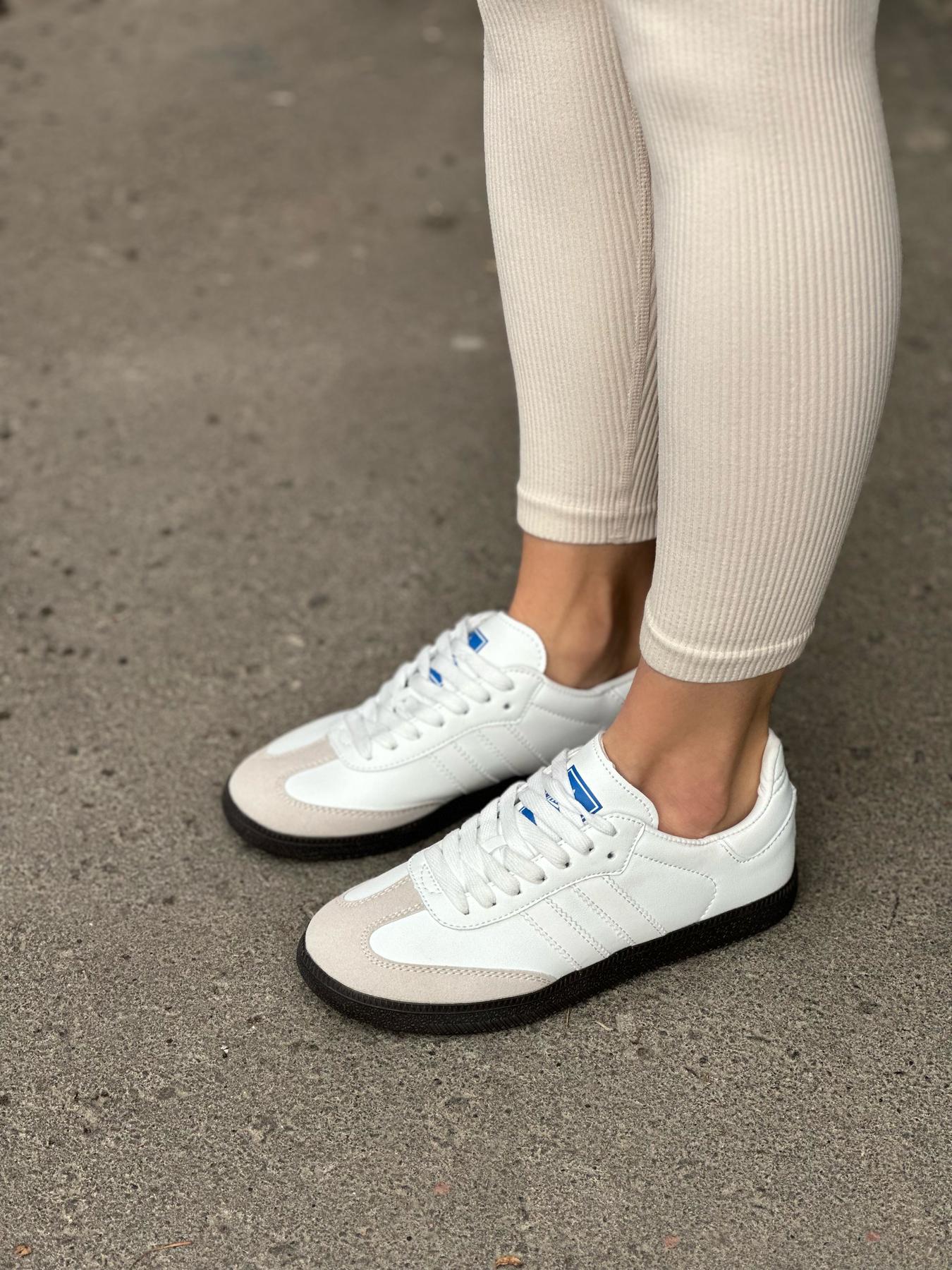 Кеды женские из натуральной кожи Белый (10045359) - фото 8 Кеды женские из натуральной кожи Белый (10045359) - фото 8