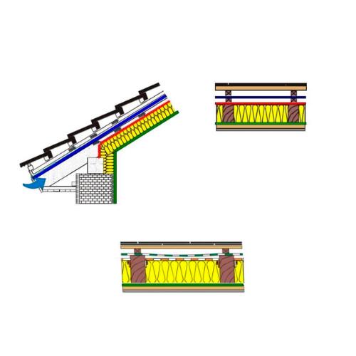 Гідроізоляційна плівка Fortex Elkatek Silver Anticon 1,5x40 м (8914993) - фото 4