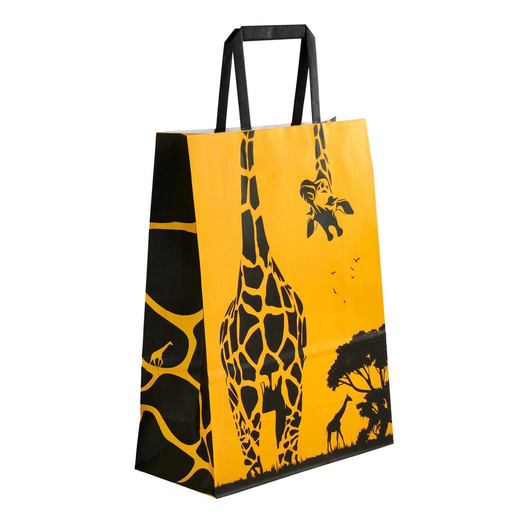 Пакет подарунковий PAPERPRO Жирафи 315х240х110 мм (КП00001)