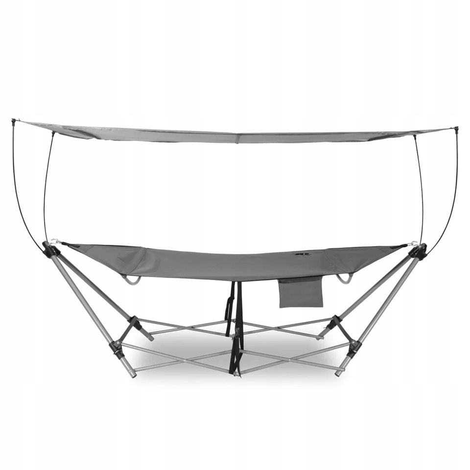 Гамак садовый BluMill Daybed с крышей и каркасом 110 кг (59038)