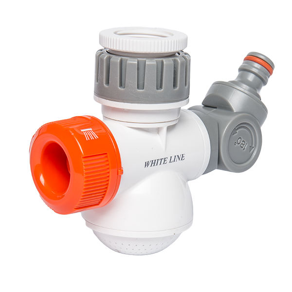 Соединитель для шланга Bradas White Line WL-3140 MULTI SHOWER на кран (49033)