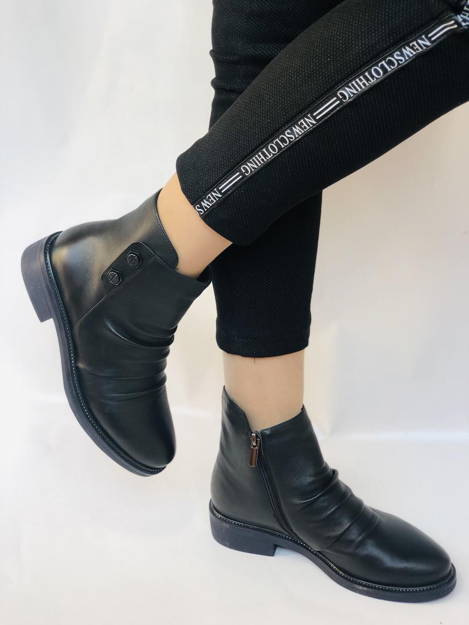 Ботинки женские осенние Molka р. 36 23,5 см Черный (2369) - фото 3 Ботинки женские осенние Molka р. 36 23,5 см Черный (2369) - фото 3