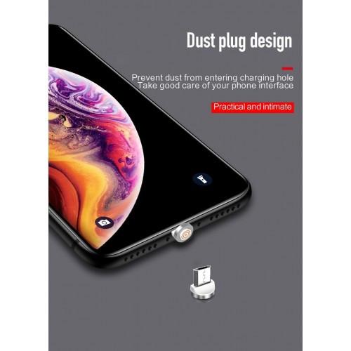 Кабель магнітний швидкого заряджання ROCK micro usb QC 3.0 (25397411) - фото 4 Кабель магнітний швидкого заряджання ROCK micro usb QC 3.0 (25397411) - фото 4