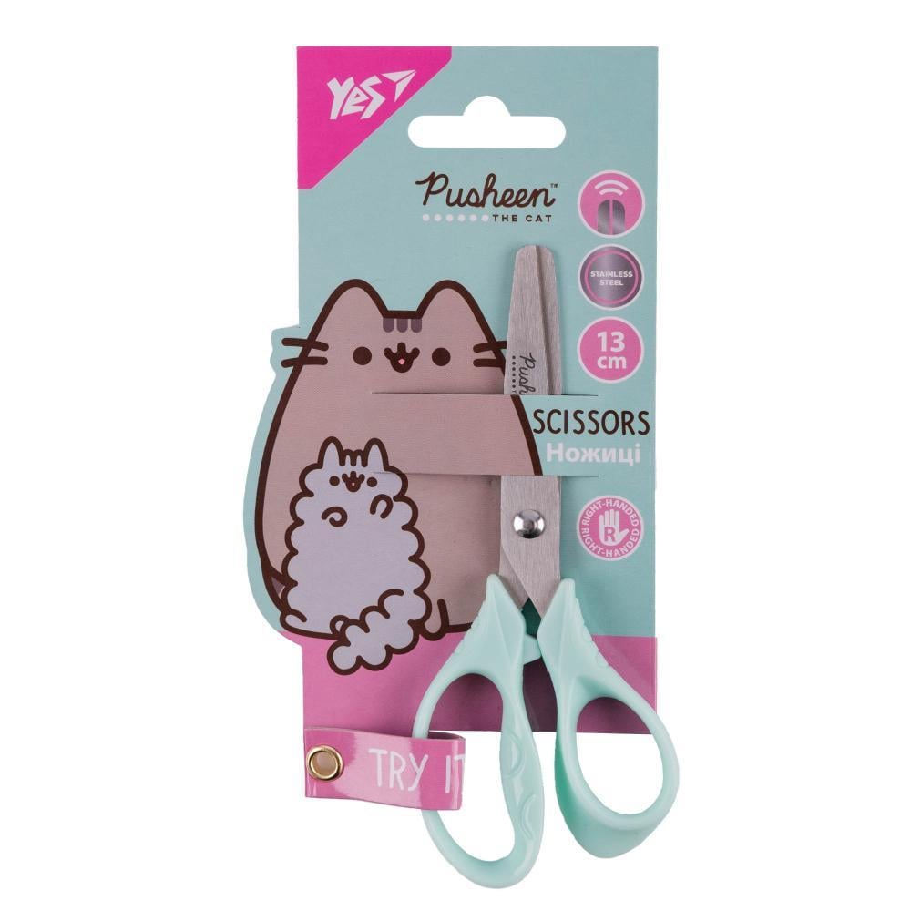 Ножницы YES Pusheen 13 см с принтом на лезвии (480462)