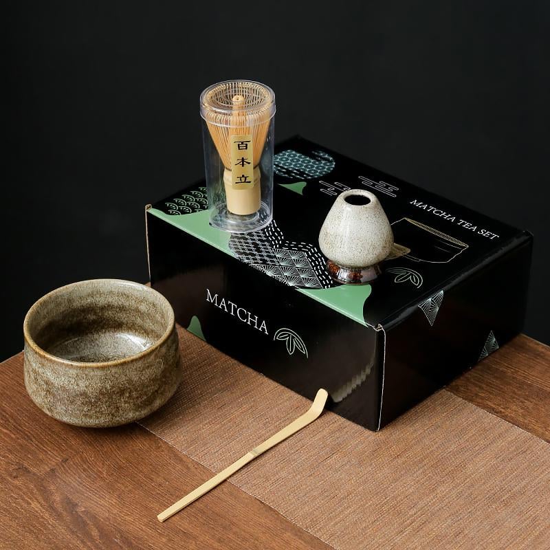 Набір Mavanto 5424 для приготування чаю матча 7 предметів Gray - фото 3 Набір Mavanto 5424 для приготування чаю матча 7 предметів Gray - фото 3