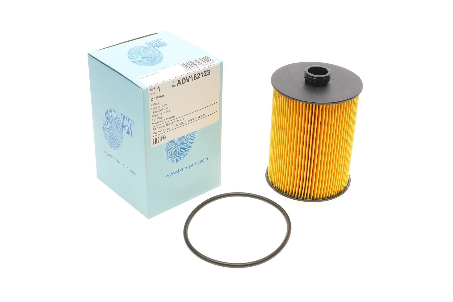 Фильтр масляный BLUE PRINT для VW Passat/Touareg 3,6 V6 FSI 10- (ADV182123)