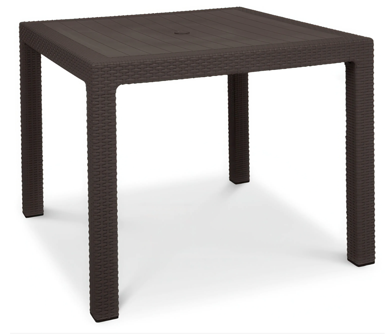 Стол садовый Keter Melody Quartet 95х95 см Коричневый (255848)