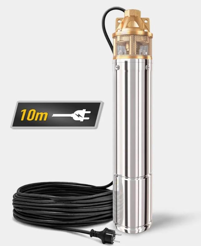 Свердловинний насос Gardia 4SKM-150 з кабелем 10 м (42948) - фото 2 Свердловинний насос Gardia 4SKM-150 з кабелем 10 м (42948) - фото 2