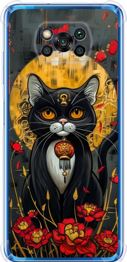 Чехол на Xiaomi Poco X3 Pro China Cat (6134sp-2938-42517)