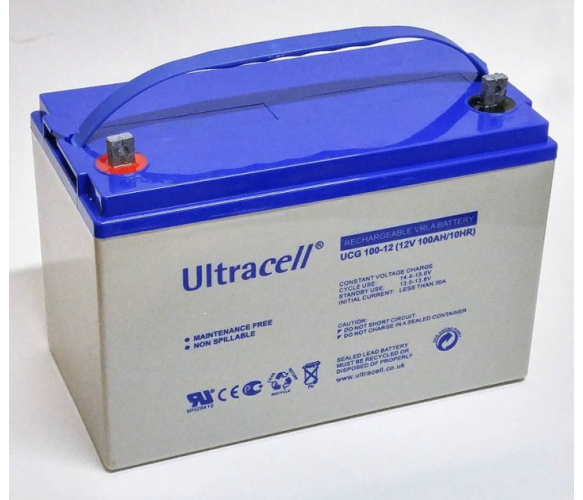 Акумуляторна батарея Ultracell UCG100-12 GEL 12V 100 Ah White (1866638983)