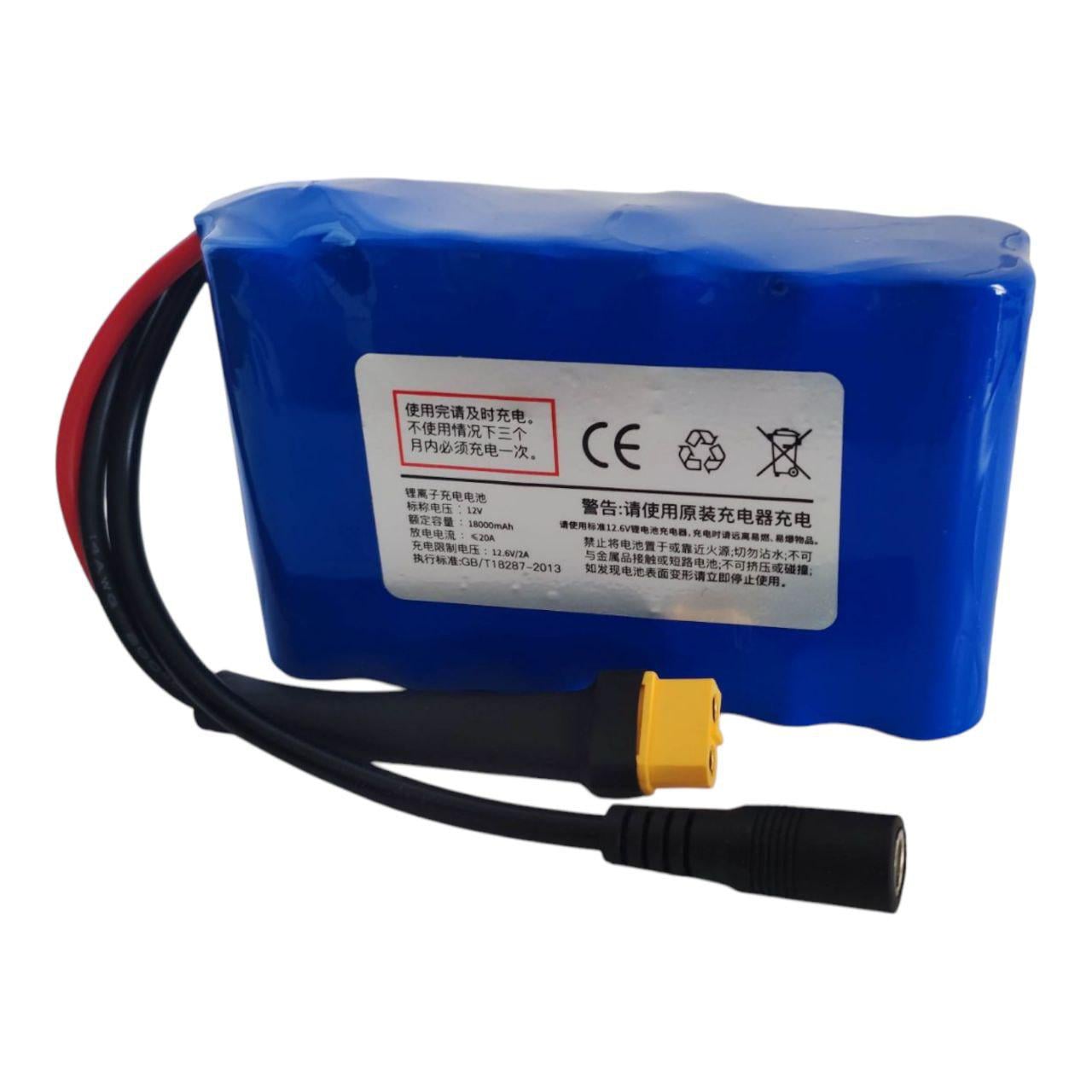 Аккумулятор усиленный 12V 18000 mAh для прикормочного кораблика (25552156) Аккумулятор усиленный 12V 18000 mAh для прикормочного кораблика (25552156)