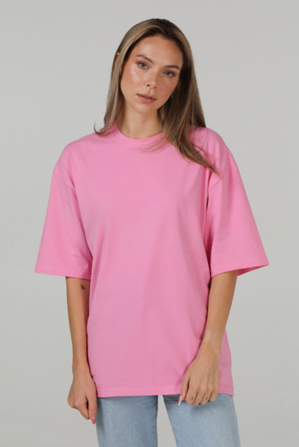 Футболка женская Ray oversize XXL/3XL Розовый (U0104W-Pink)