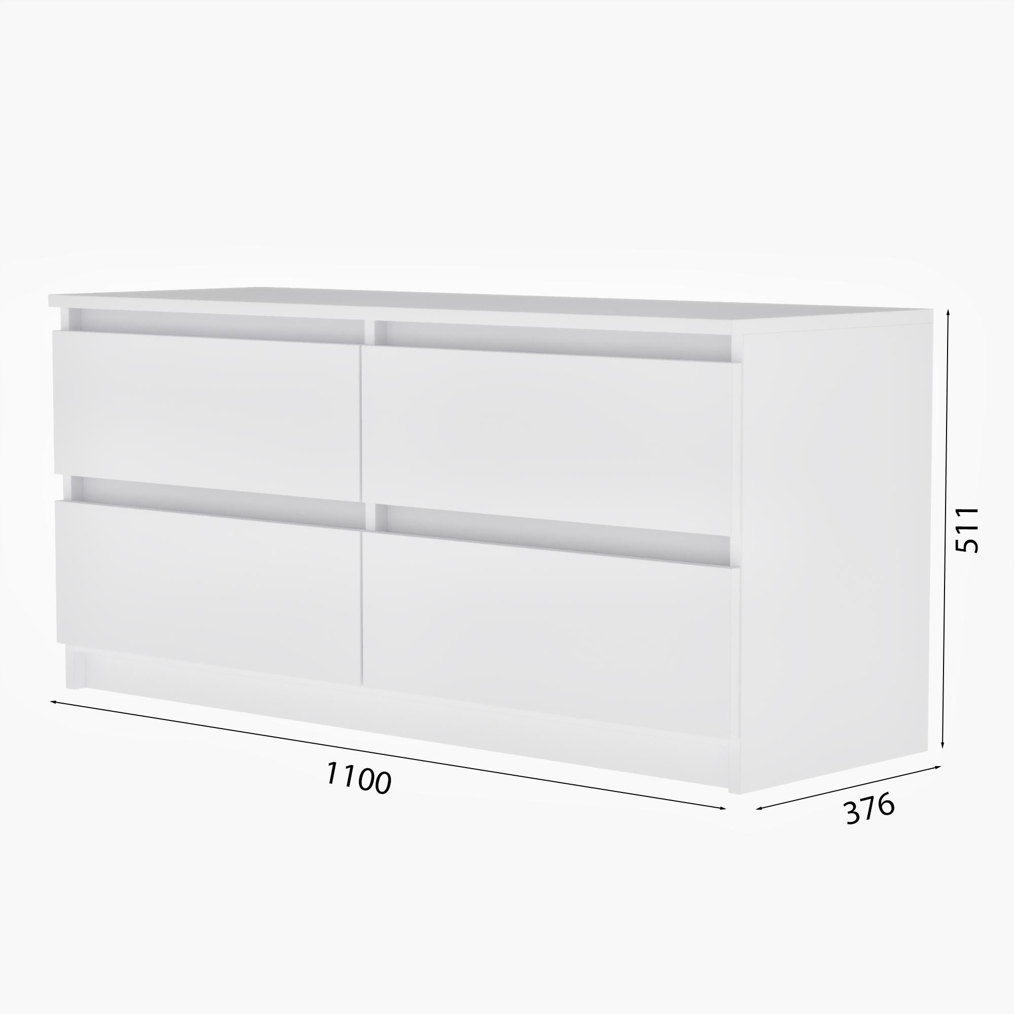 Комод Furnigrade КМ 11 1100х511х376 мм Венге - фото 3 Комод Furnigrade КМ 11 1100х511х376 мм Венге - фото 3