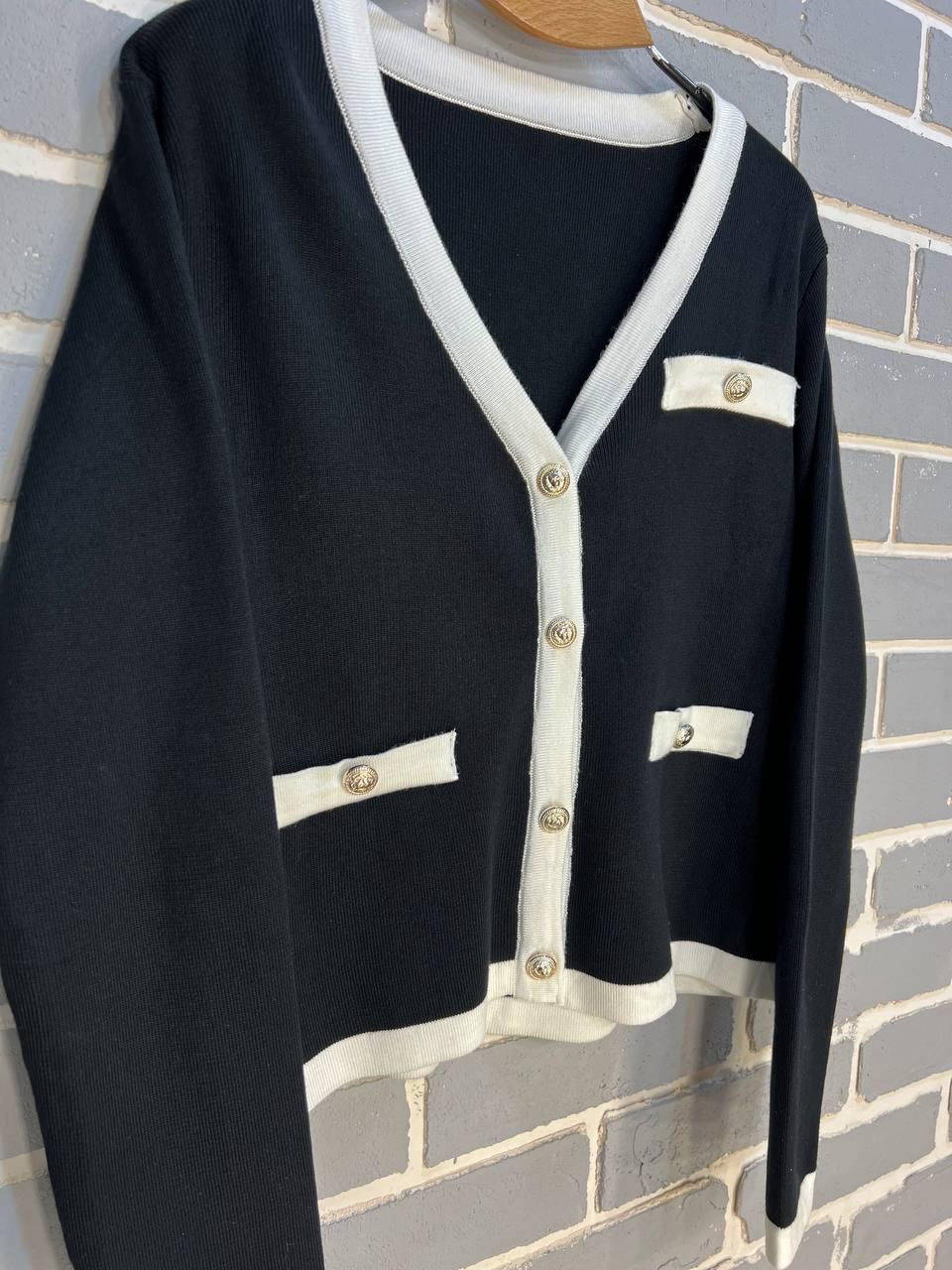 Костюм женский De Red 3167 кадиган с юбкой вязаный OS Черный (3137) - фото 8 Костюм женский De Red 3167 кадиган с юбкой вязаный OS Черный (3137) - фото 8