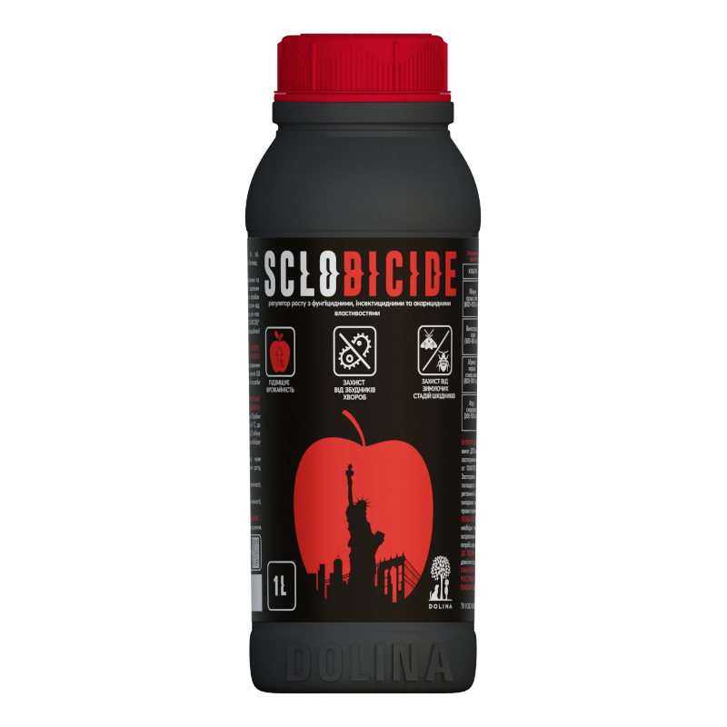 Стимулятор роста SCLOBICIDE с фунги-инсектоакарицидными свойствами 1 л (32527839) Стимулятор роста SCLOBICIDE с фунги-инсектоакарицидными свойствами 1 л (32527839)