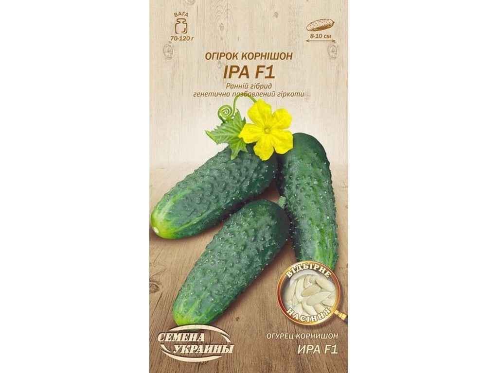 Семена Огурец Насіння України Корнишон F1 ОВ 0,25 г (633784)