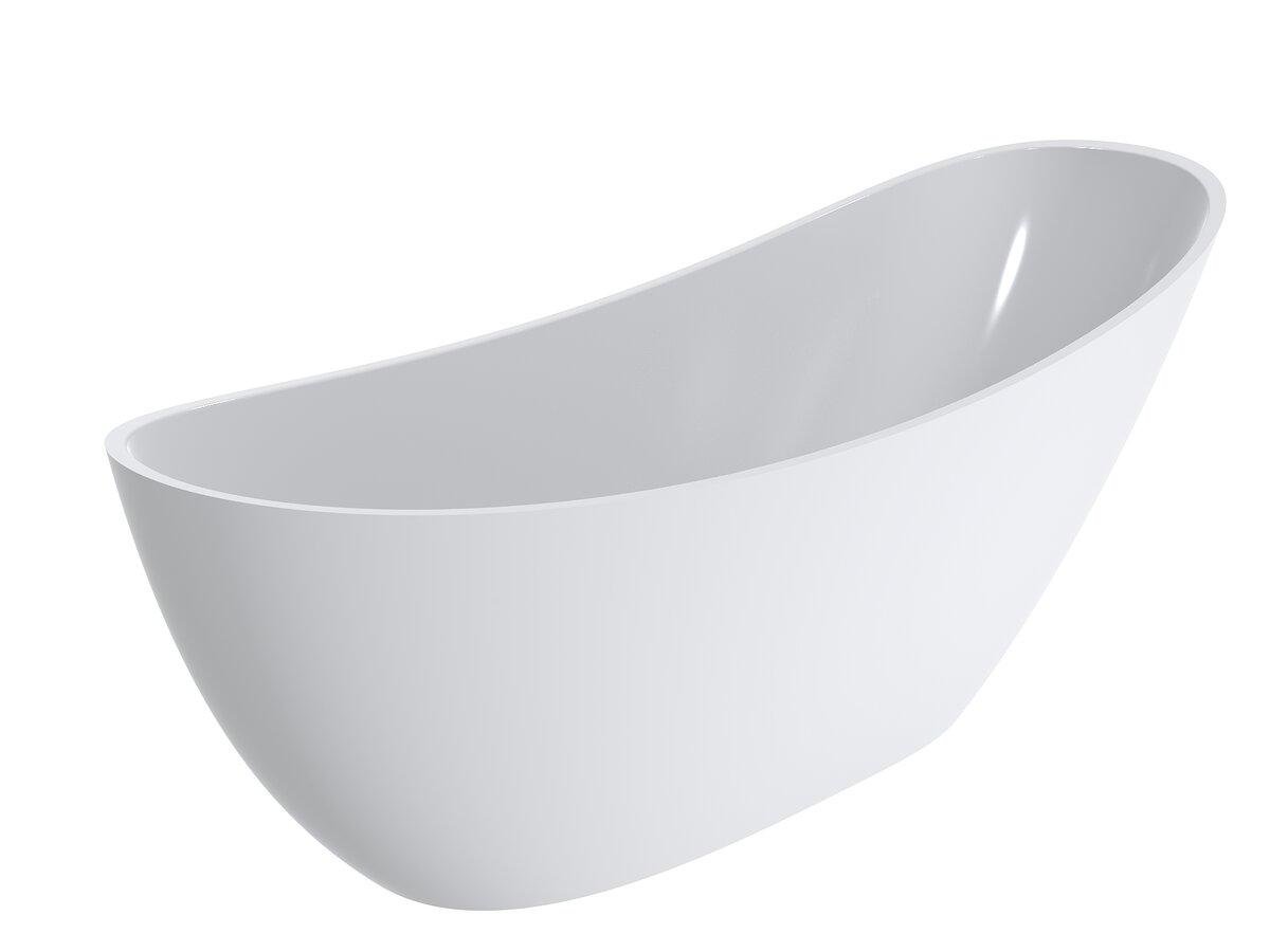 Ванна из искусственного камня Miraggio Marina Белый глянцевый (0002005)