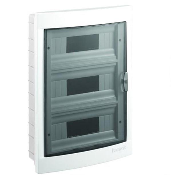 Щит распределительный Panasonic BQDT13611-UA 36 модульный внутренний встраиваемый Прозрачный