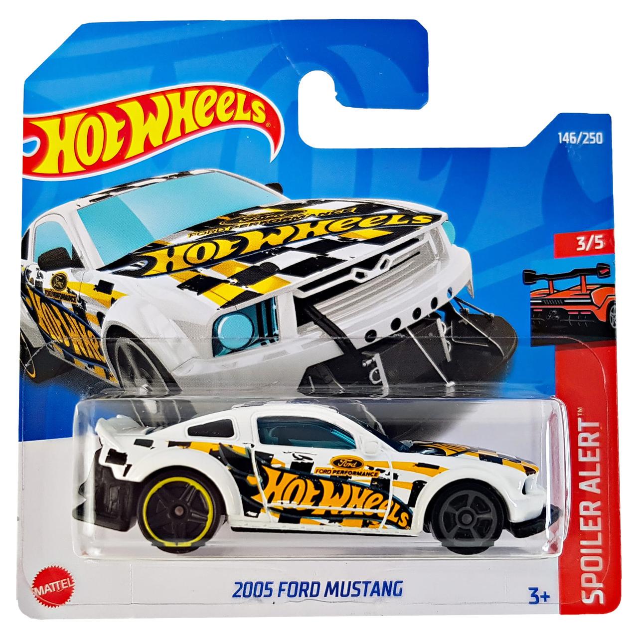 Машинка Hot Wheels Mattel 2005 Ford Mustang коллекция Spoiler Alert (HCX88)