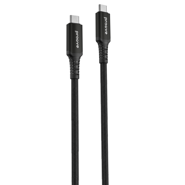 Кабель Proove Speed Line Type-C to Type С 240W USB 4.0 1m Black