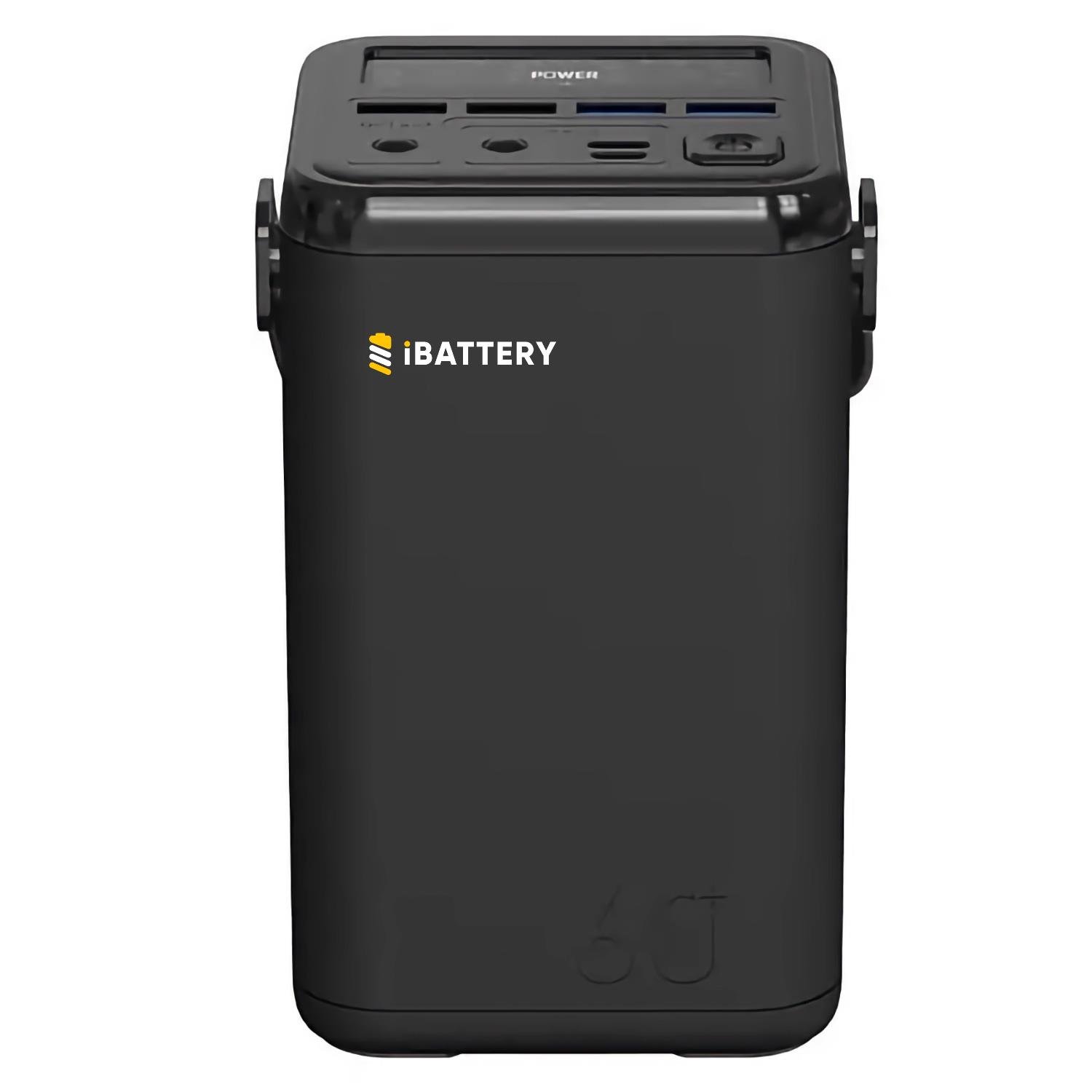 Повербанк iBattery YT-2030 з ліхтариком 65W 60000 mAh Black - фото 5