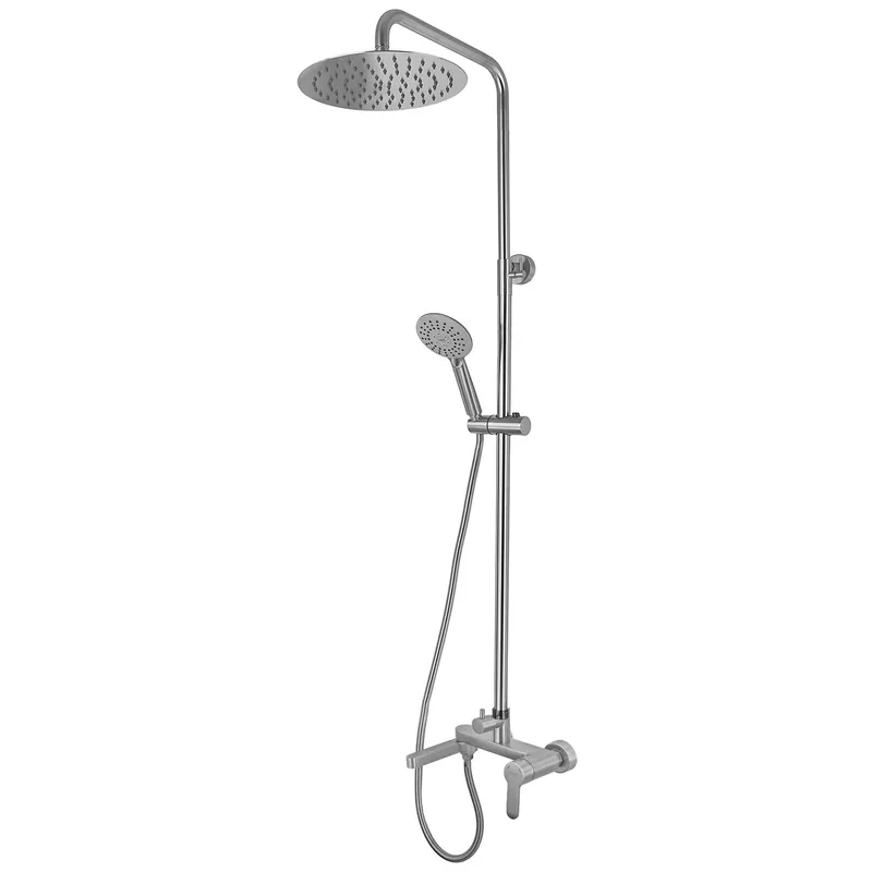 Душевая колонна со смесителем Koer KI-56016-02 из нержавеющей стали (KR4791)