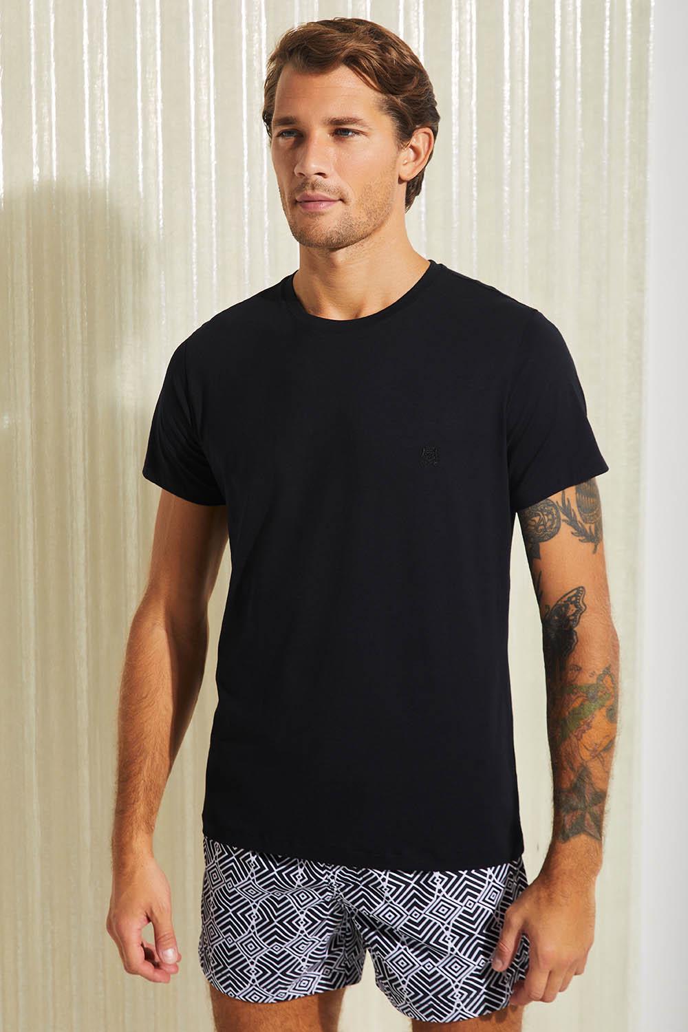 Футболка Kom Андрю 2XL Черный (8682919154153)