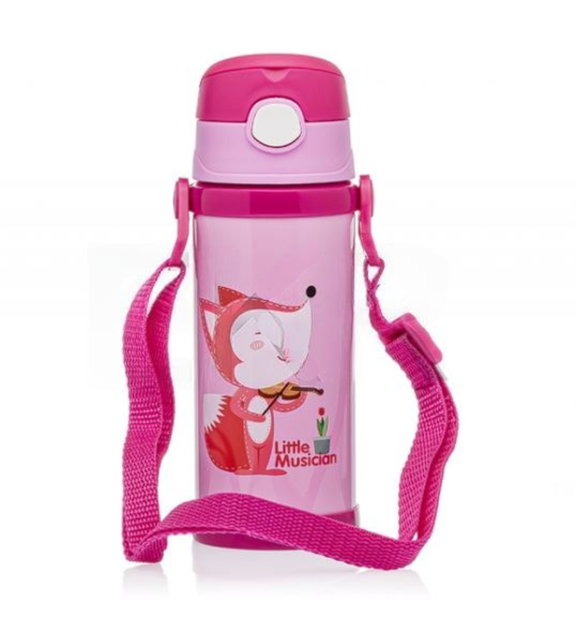 Термос поильник детский с трубочкой и ремешком Fox 350 мл - фото 4 Термос поильник детский с трубочкой и ремешком Fox 350 мл - фото 4