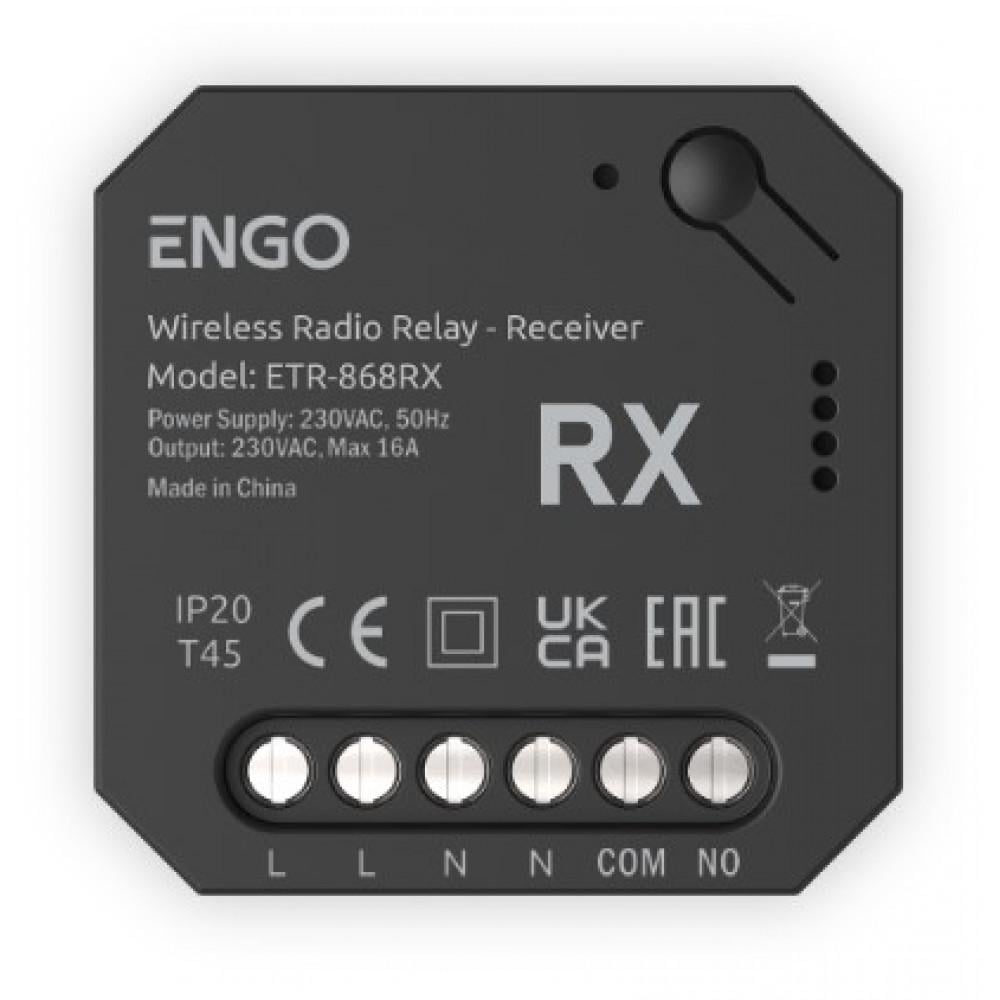 Приймач додатковий Engo ETR-868RX для бездротового передавача EngoLink ETR-868 (27178958)