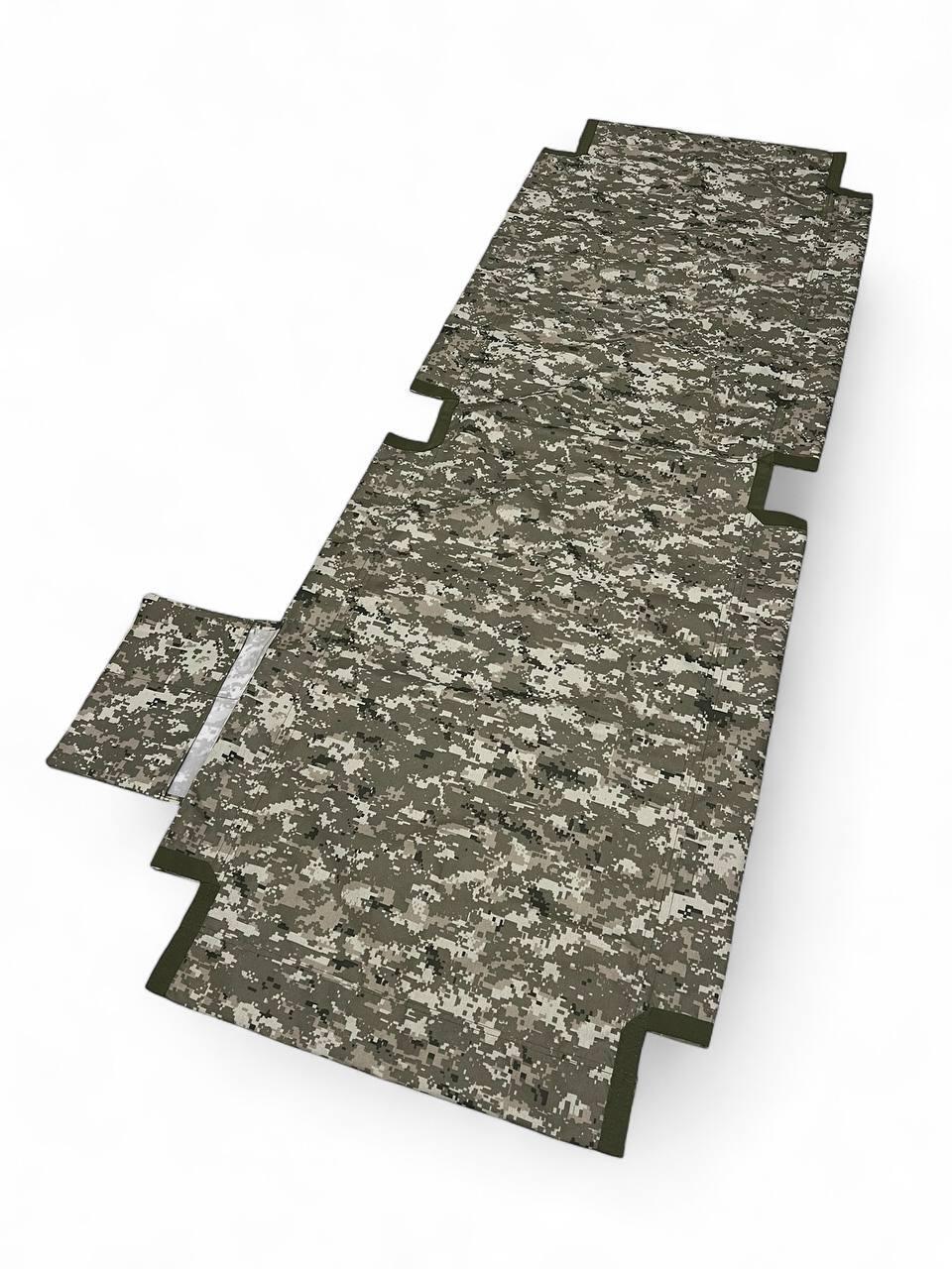 Тканевая для раскладушки НАТО с карманом 206х72 см Пиксель (2688297221) - фото 1 Тканевая для раскладушки НАТО с карманом 206х72 см Пиксель (2688297221) - фото 1