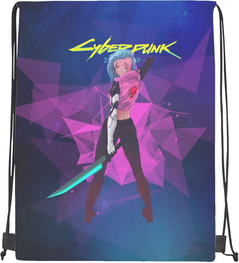 Мішок спортивний Cyberpunk 2077 Girl 6 (20300599)