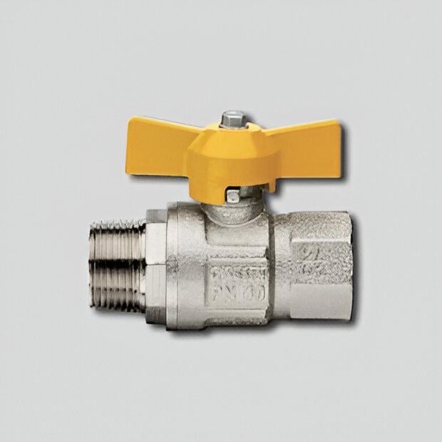 Кран кульовий STA 1/2" ВЗ Жовтий (SQ-1008144)