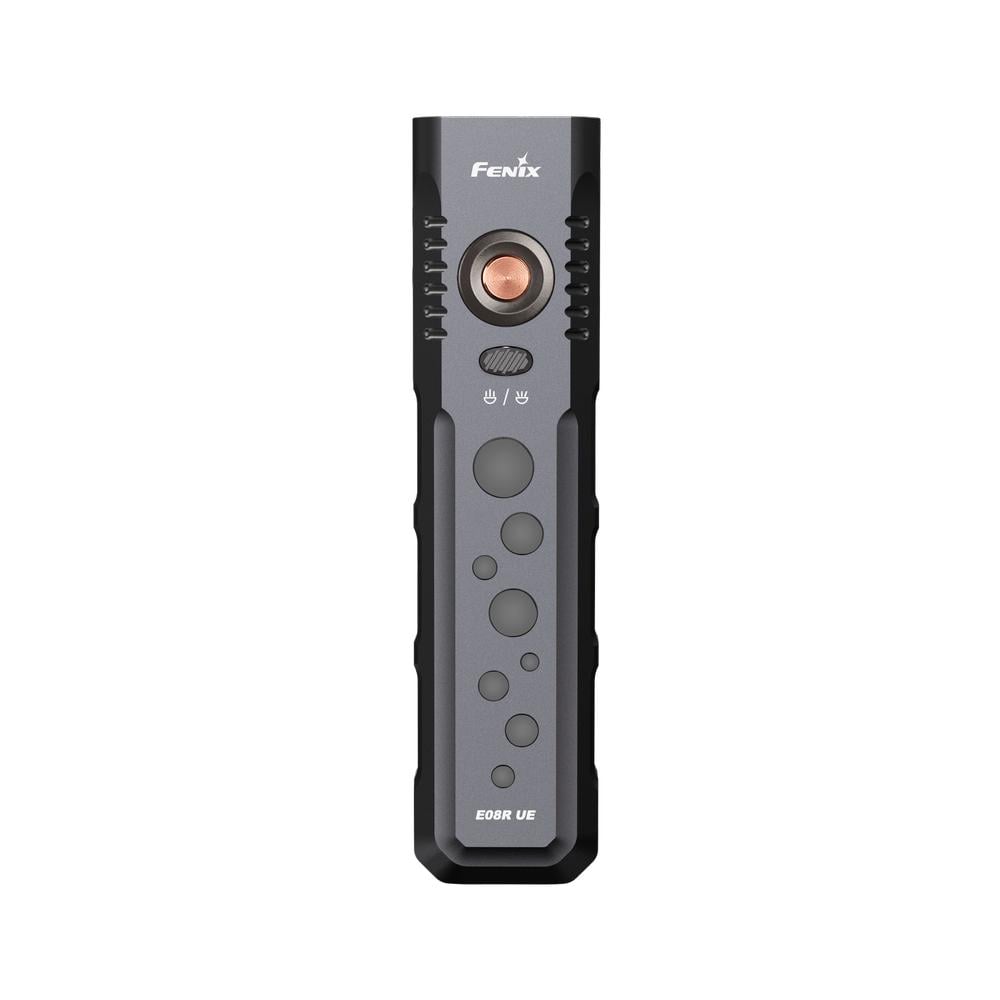 Фонарь карманный Fenix ​​E08R UE EDC 1600 лм с зеленым лазером Черный (E08RUEB)