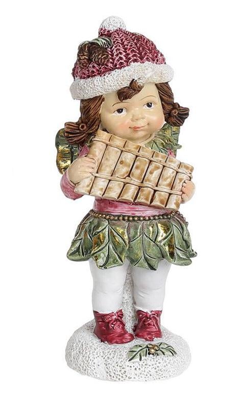 Статуэтка декоративная Эльф Музыкант 5,2х4,7х12 см полистоун (BD-887-319)