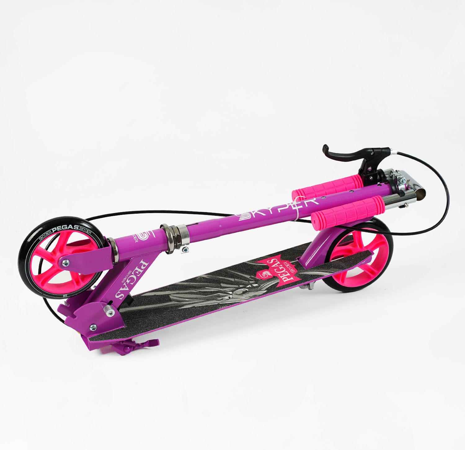 Самокат Skyper Pegas P-03840 с PU колесами 145 мм - фото 7 Самокат Skyper Pegas P-03840 с PU колесами 145 мм - фото 7