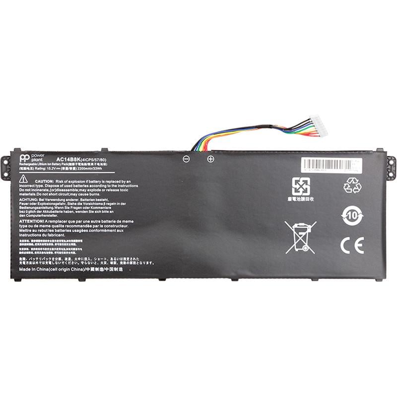 Аккумулятор Power для ноутбуков ACER Aspire E15 ES1-512 Series AC14B8K 15,2V 2200mAh