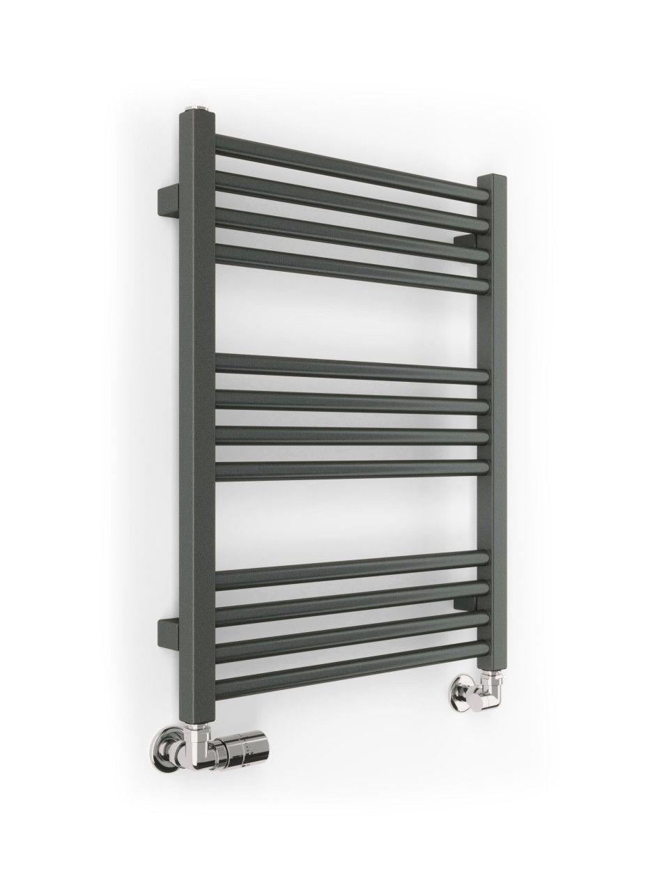 Полотенцесушитель водяной Terma Fiona 660x530 мм Black mat (014)