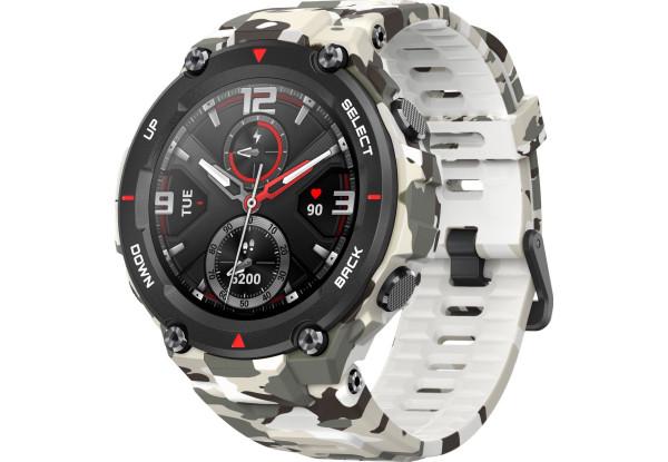 Часы смарт Amazfit T-Rex Camo A1919 Green Часы смарт Amazfit T-Rex Camo A1919 Green