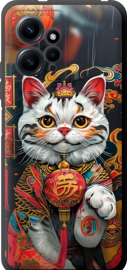 Чехол на Xiaomi Redmi Note 12 4G China Cat v2 (6135b-3021-42517) Чехол на Xiaomi Redmi Note 12 4G China Cat v2 (6135b-3021-42517)
