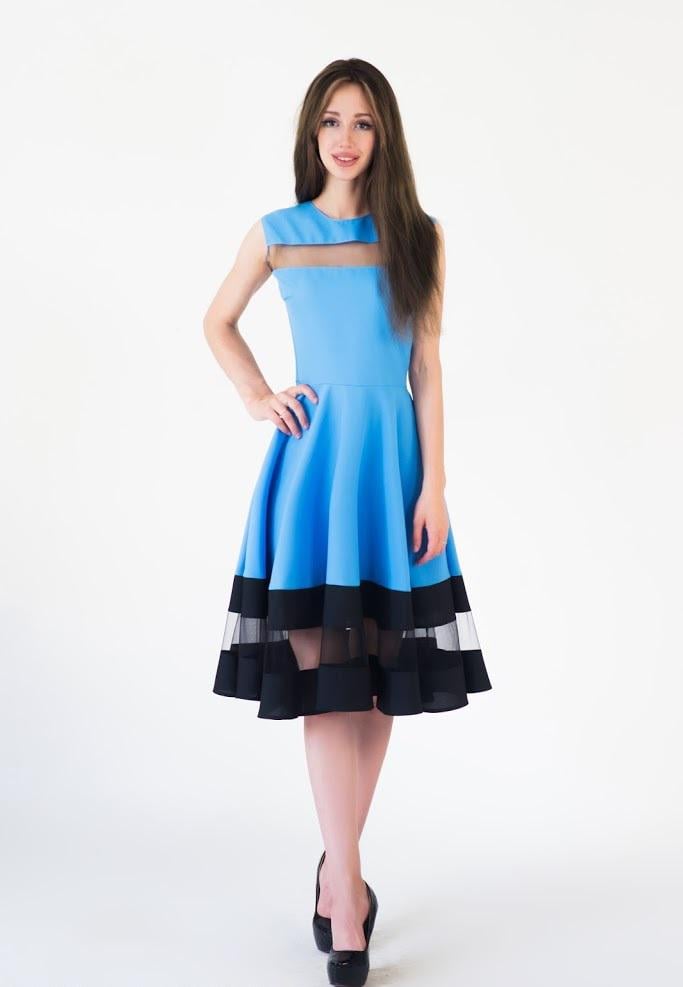 Платье Podium Stefani 21331-LIGHT/BLUE XXL Голубой