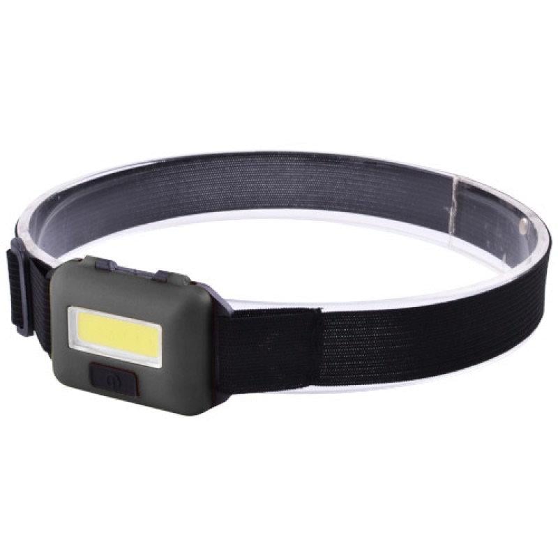 Фонарь налобный T89-COB 10W на батарейках (32407358)