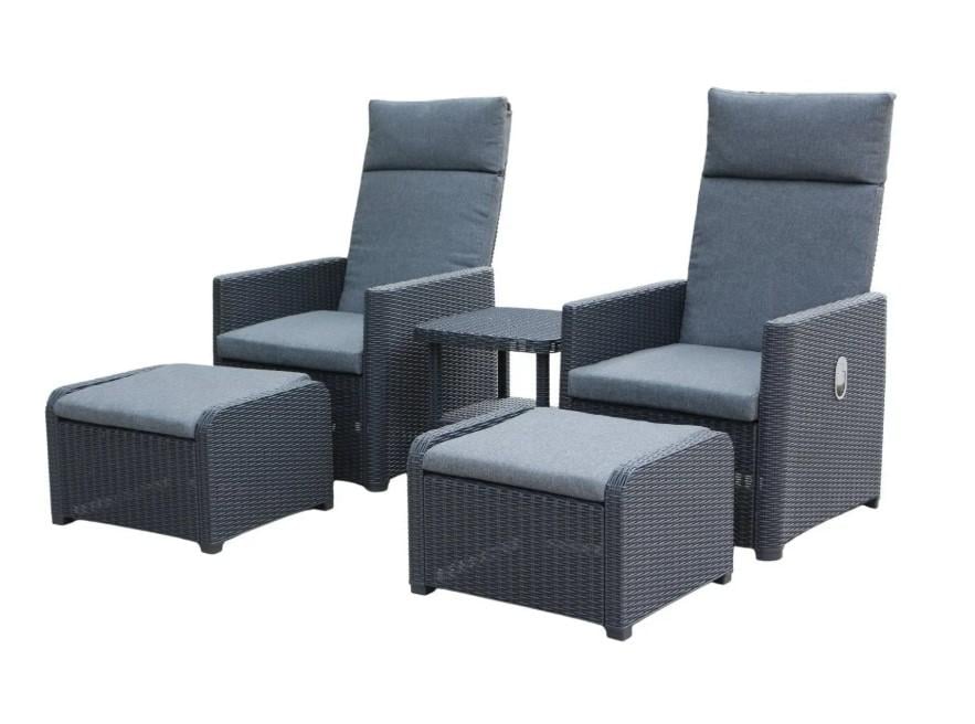 Набор садовой мебели Garden Line LYON Серый