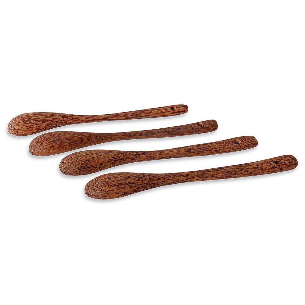 Набор ложек Tatonka Spoon Set 4 pcs Коричневый (1033-TAT 4121.000)