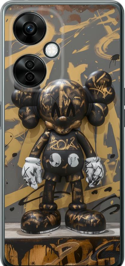 Чехол на OnePlus Nord CE 3 Lite 5G Bronze kaws (6097u-3144-42517)
