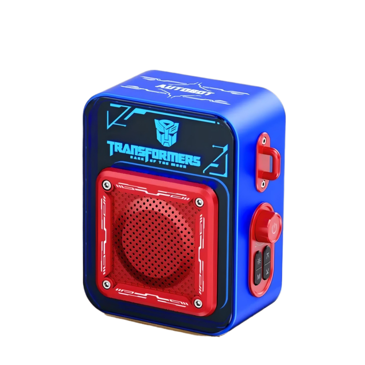 Портативна колонка Transformers TF-Y02 Optimus Prime з басами RGB-підсвічуванням 1800 mAh Синій (2272305250)