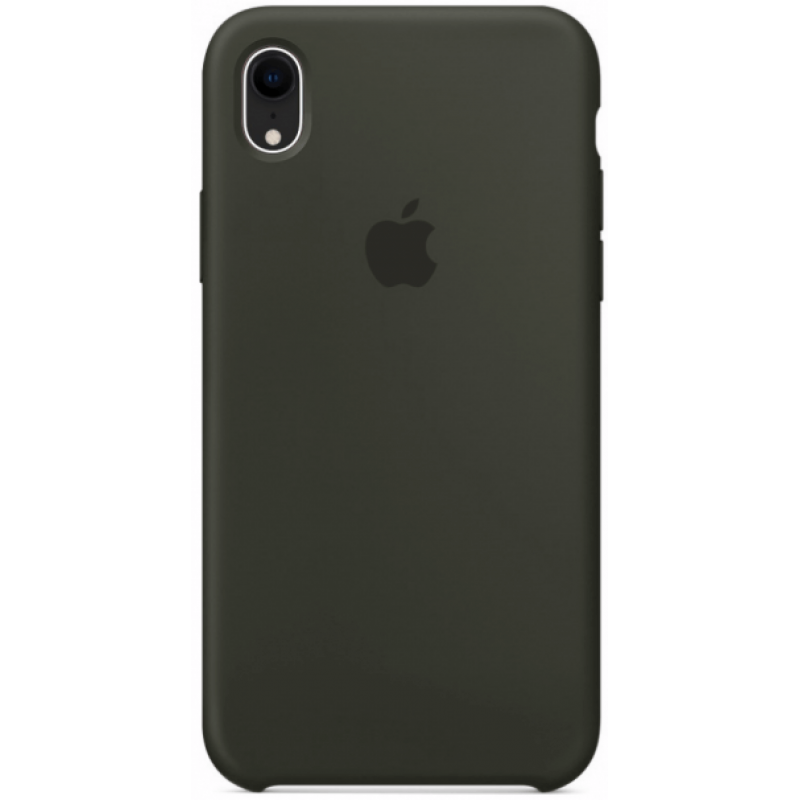 Чехол GoVern Silicone Case для Apple iPhone XR Dark Olive