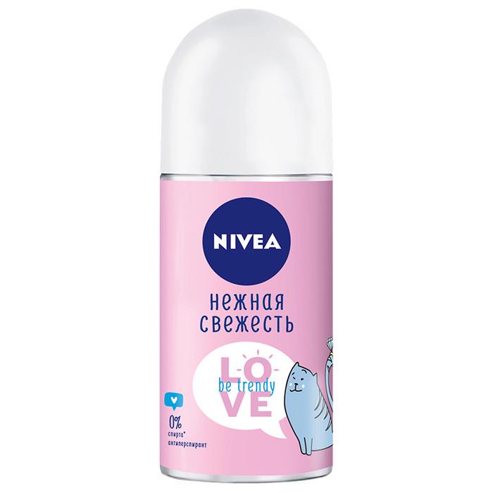 Антиперспирант Nivea Deo love be trendy Нежная свежесть 50 мл (1645524494)
