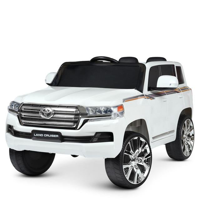 Дитячий електромобіль Bambi Racer Toyota Land Cruiser JJ2022EBLR-1 джип Білий (13935711) - фото 1