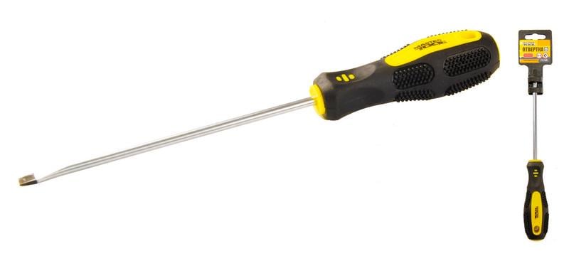 Викрутка плоска Mastertool SL5х150 мм (48-5515)