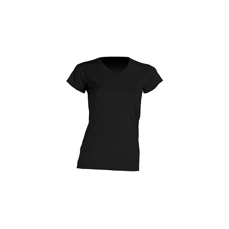 Футболка JHK REGULAR LADY V-NECK XL Чорний (BK)
